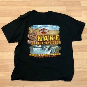 Harley Davidson Men’s XL - Rattlesnake